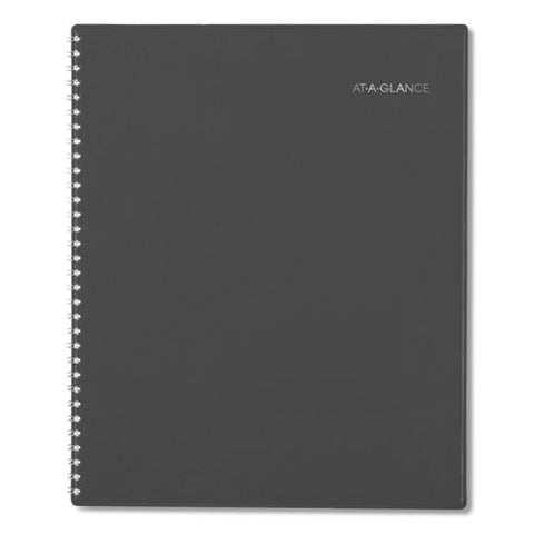 Dayminder Academic Weekly/monthly Desktop Planner, 11 X 8.5, Charcoal Cover, 12-month (july To June): 2024 To 2025