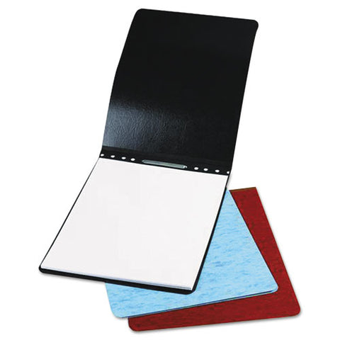 Presstex Report Cover With Tyvek Reinforced Hinge, Two-piece Prong Fastener, 3" Capacity, 8.5 X 11, Red/red