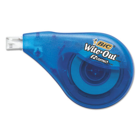 Wite-out Brand Ez Correct Correction Tape Value Pack, Non-refillable, 0.17" X 39.33 Ft, Randomly Assorted Colors, 10/box