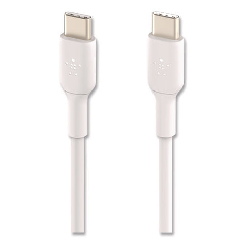 Boost Charge Usb-c To Usb-c Cable, 3.3 Ft, White, 2/pack