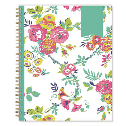 Day Designer Peyton Create-your-own Cover Weekly/monthly Planner, Floral Artwork, 11 X 8.5, White, 12-month (jan-dec): 2026