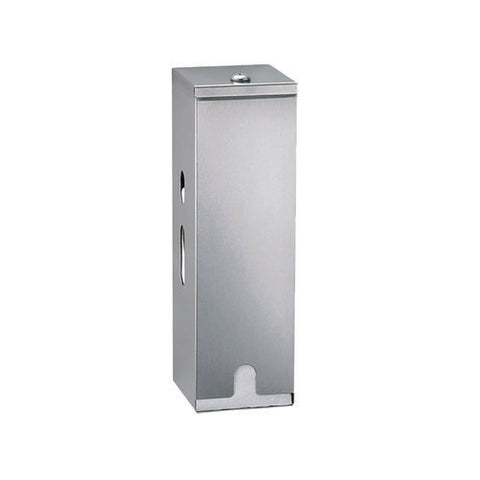Toilet Tissue Dispenser For Single Roll, 6.5 X 4 X 1, Gray
