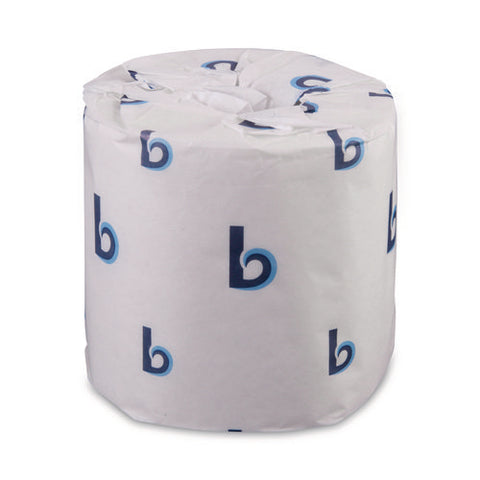 Two-ply Toilet Tissue, Standard, Septic Safe, White, 4 X 3, 500 Sheets/roll, 96 Rolls/carton