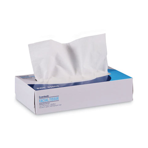 Office Packs Facial Tissue, Flat Box, 2-ply, White, 100 Sheets/box, 30 Boxes/carton