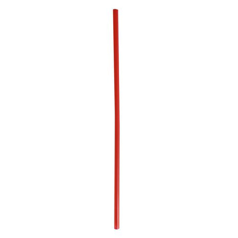 Wrapped Giant Straws, 10.25", Polypropylene, Red, 300/pack, 4 Packs/carton