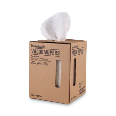 Drc Wipers, Centerpull, 10 X 11.5, White, 200/carton