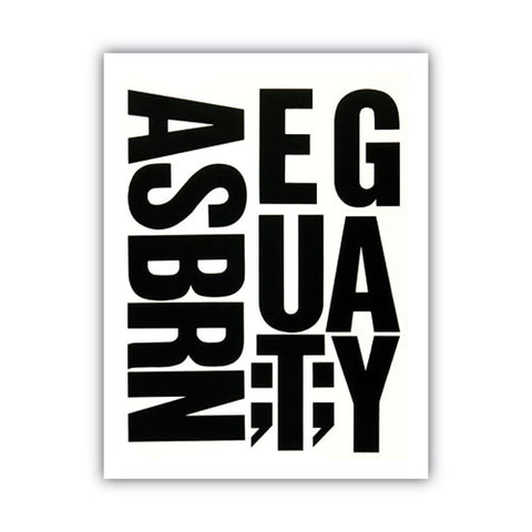 Press-on Vinyl Self-adhesive Uppercase Letters, 4" Tall, Black Characters, 58/pack