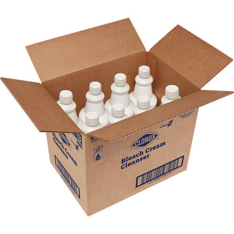 Cloroxpro Bleach Cream Cleanser, 32 Oz Bottle, 8/carton