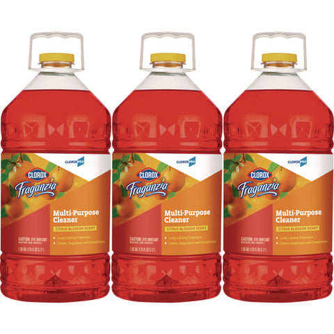 Cloroxpro Fraganzia Multi-purpose Cleaner, Citrus Blossom Scent, 175 Oz Bottle, 3/carton