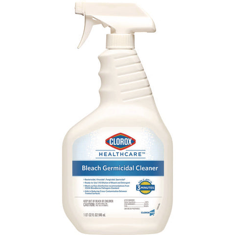 Bleach Germicidal Cleaner, 32 Oz Spray Bottle