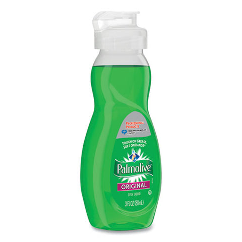 Dish Soap Liquid, Original Scent, 3 Oz Bottle, 72/carton