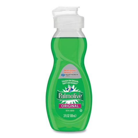 Dish Soap Liquid, Original Scent, 3 Oz Bottle, 72/carton