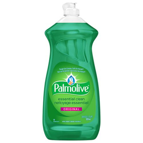 Dish Soap Liquid, Fresh Scent, 28 Oz Bottle, 9/carton