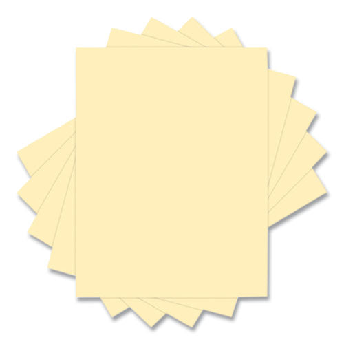 30% Recycled Colored Paper, 20 Lb Bond Weight, 8.5 X 11, Cream, 500/ream