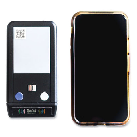 Flashtest Counterfeit Detector For Usd, 3 Detection Methods, 2.5" X 4.5" X 0.8", Black