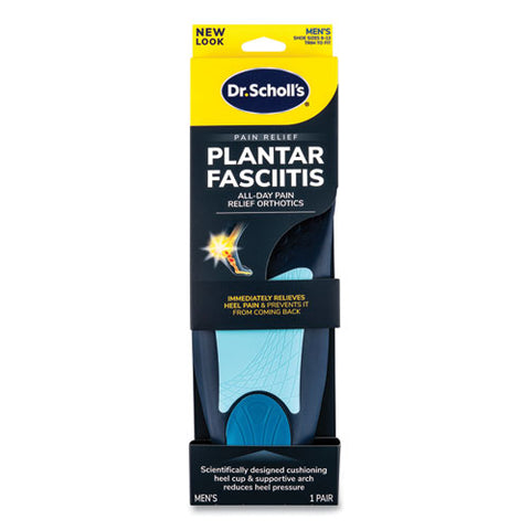 Plantar fasciitis all Day Pain Relief Orthotics For Men, Men Size 8 To 13, Blue