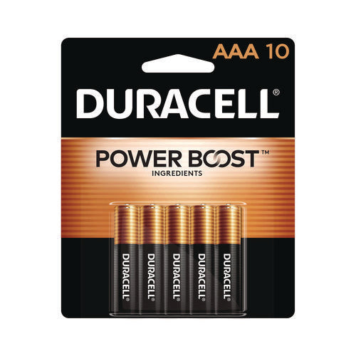Power Boost Coppertop Alkaline Aaa Batteries, 10/pack