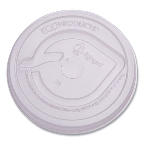 Greenstripe Cold Cup Flat Lids, Fits 9 Oz To 24 Oz Cold Cups, Plastic, Clear, 100/pack, 10 Packs/carton