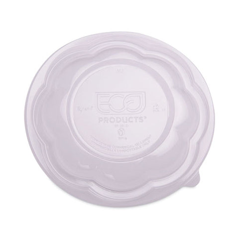Renewable And Compostable Containers, 18 Oz, 5.5" Diameter X 2.3"h, Clear, Plastic, 150/carton