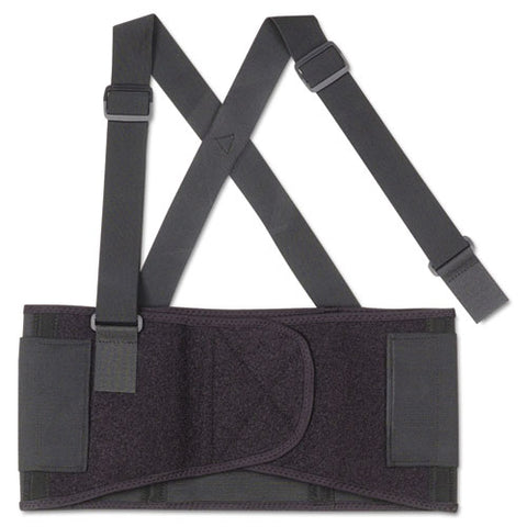 Proflex 1650 Economy Elastic Back Support Brace, X-large, 38" To 42" Waist, Black