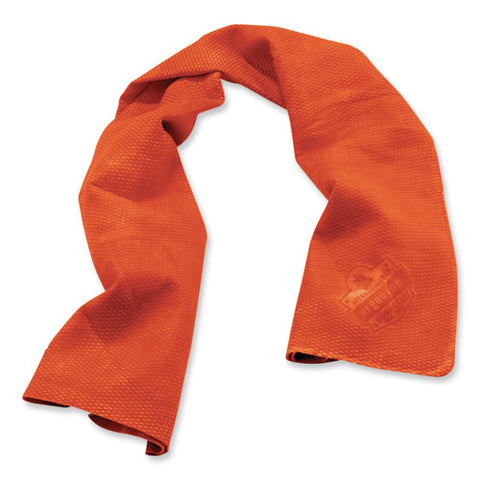Chill-its 6602 Evaporative Pva Cooling Towel, 29.5 X 13, One Size Fits Most, Pva, Orange