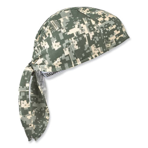 Chill-its 6615 High-performance Bandana Doo Rag With Terry Cloth Sweatband, One Size Fits Most, Camo