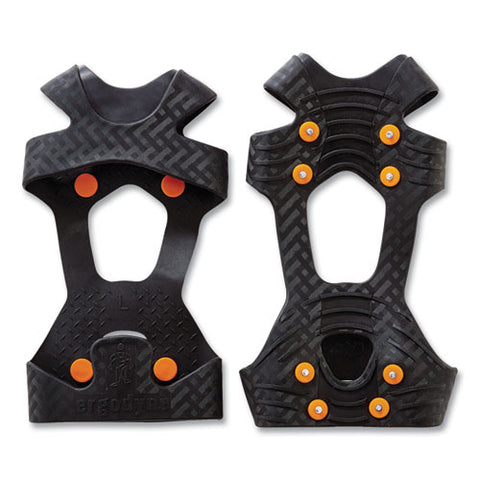 Trex 6300 One Piece Slip-on Ice Cleats, Medium, Black, Pair