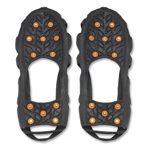 Trex 6304 One-piece Step-in Full Coverage Ice Cleats, Large, Black, Pair