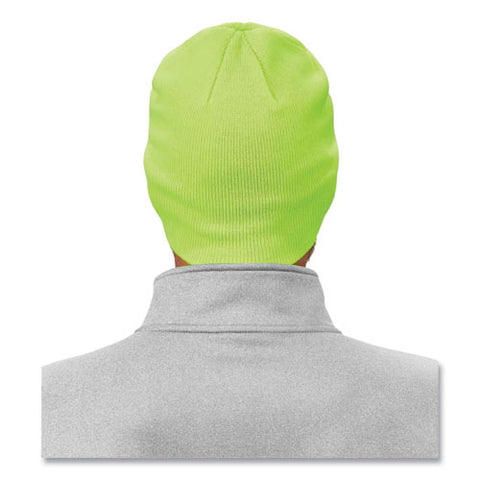 N-ferno 6812 Rib Knit Beanie, One Size Fits Most, Lime