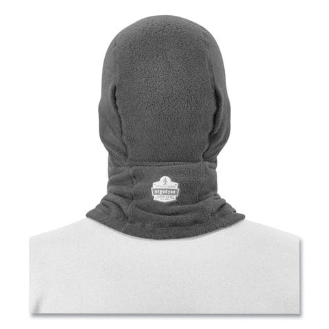 N-ferno 6823 Hinged Balaclava Face Mask, Fleece, One Size Fits Most, Black