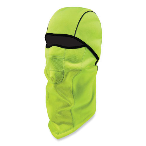 N-ferno 6823 Hinged Balaclava Face Mask, Fleece, One Size Fits Most, Lime