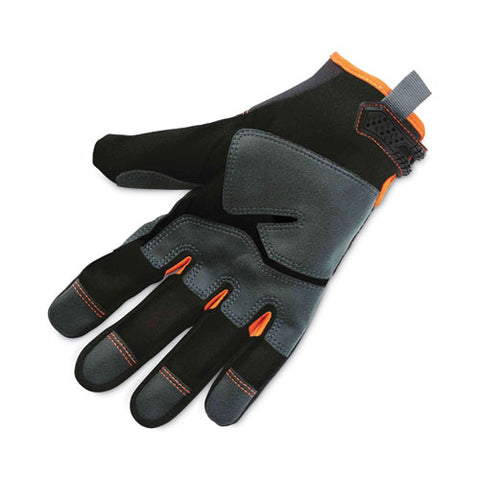 Proflex 810 Reinforced Utility Gloves, Black, Large Pair