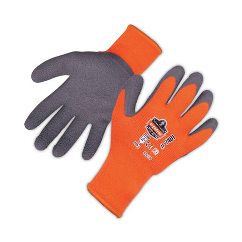 Proflex 7401 Coated Lightweight Winter Gloves, Orange, X-large, Pair
