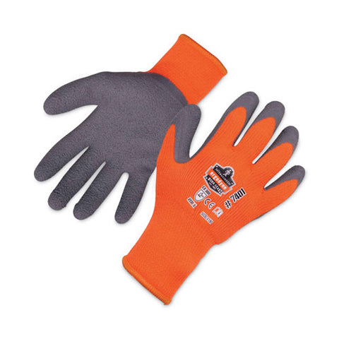 Proflex 7401 Coated Lightweight Winter Gloves, Orange, 2x-large, Pair