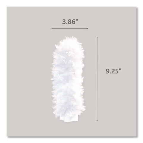 Flex And Catch Duster Heavy-duty Refills, Polyester, White, 5/pack, 4 Packs/carton