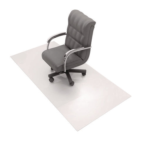 Cleartex Ultimat Xxl Polycarbonate Square General Office Mat For Carpets, 60 X 60, Clear