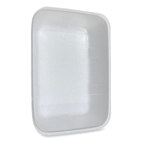 Meat Trays, #20k, 12 X 8.7 X 2.45, White, 125/carton