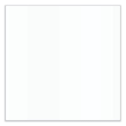 Aria Low Profile Magnetic Glass Whiteboard, 36" X 24", White Surface