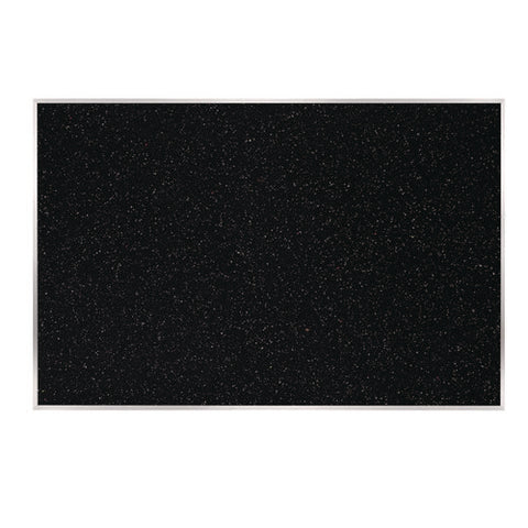 Recycled Bulletin Board, 87.91 X 48.5, Confetti Surface, Satin Aluminum Frame