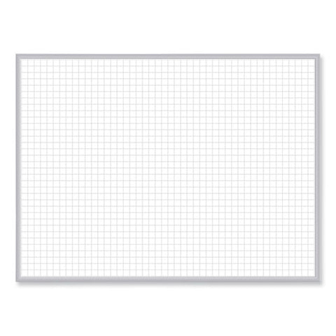 Non-magnetic Whiteboard With Aluminum Frame, 36" X 23.81", White Surface, Satin Aluminum Frame