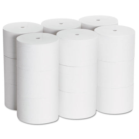 Compact Coreless Bath Tissue, Septic Safe, 2-ply, White, 1,500 Sheets/roll, 18 Rolls/carton