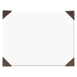 100% Recycled Doodle Desk Pad, Refillable, (50) White Sheets, 22" X 17", White