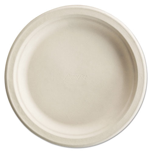 Paperpro Naturals Molded Fiber Dinnerware, Round Plates, 6" Dia, White, 125/pack, 8 Packs/carton
