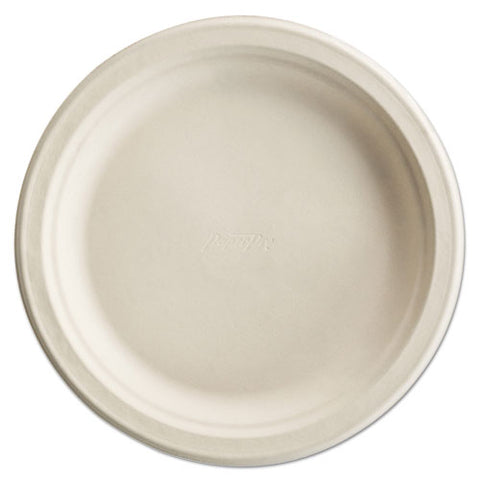 Paperpro Naturals Molded Fiber Dinnerware, Round Plates, 6" Dia, White, 125/pack, 8 Packs/carton