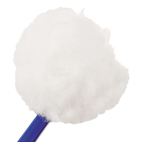 Toilet Bowl Mop, 12" Handle, 5.75" Mop Head, Blue