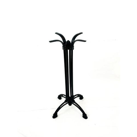 Solid Wood Tables, Cast Iron Base, Square, 36w X 36d X 43.75h, Natural