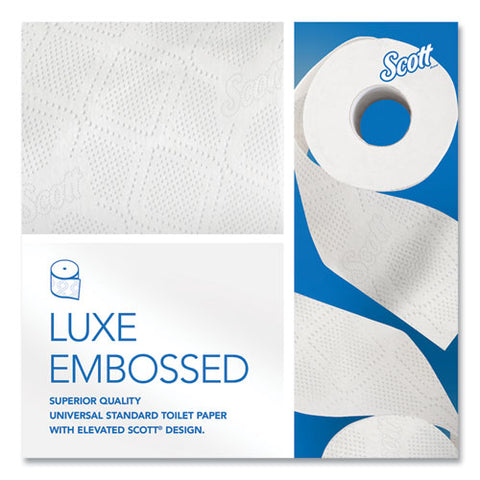 Essential Standard Roll Bathroom Tissue For Business, Septic Safe, 2-ply, White, 550 Sheets/roll, 80 Rolls/carton