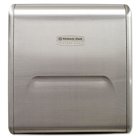 Mod Recessed Dispenser Housing With Trim Panel, 11.13 X 4 X 15.37, Stainless Steel