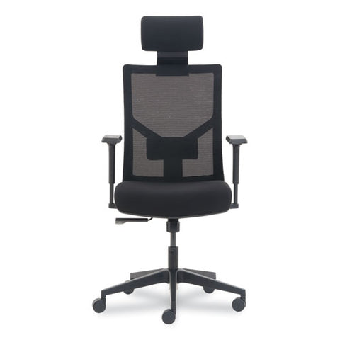 Mesh Back Molded Foam Task Chair, Supports Up To 275 Lb, Black Seat/back