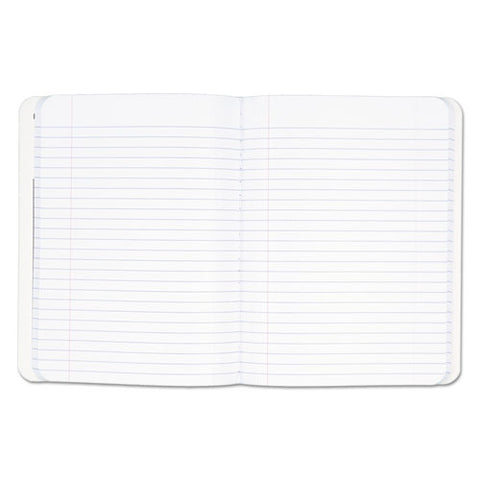 Composition Book, Wide/legal Rule, Black Cover, (100) 9.75 X 7.5 Sheets